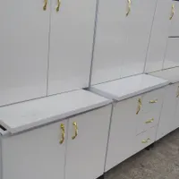 کابینت آماده بدنه فلزی درب ام دی اف سفید|مصالح و تجهیزات ساختمان|اندیمشک, |دیوار