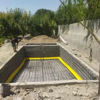 ساخت استخر آرماتور بندی