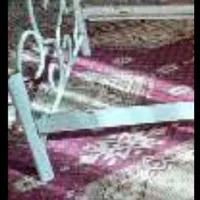 تخت یه نفره فرفوژه بدون کفی|تخت و سرویس خواب|خمینی‌شهر, |دیوار