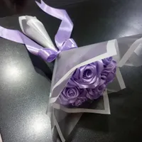 دسته گل و باکس با روبان|گل مصنوعی|الیگودرز, |دیوار