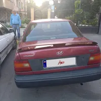 هیوندا اکسل ۱۹۹۴ زرشکی|خودرو سواری و وانت|تهران, تهرانپارس غربی|دیوار