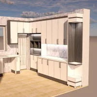 کابینت،طراحی 3D،کابینت ممبران،پلی اورتان،مدرن|مصالح و تجهیزات ساختمان|اسالم, |دیوار