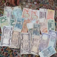 اسکناس‌های ایرانی و خارجی|کلکسیون سکه، تمبر، اسکناس|فلاورجان, |دیوار