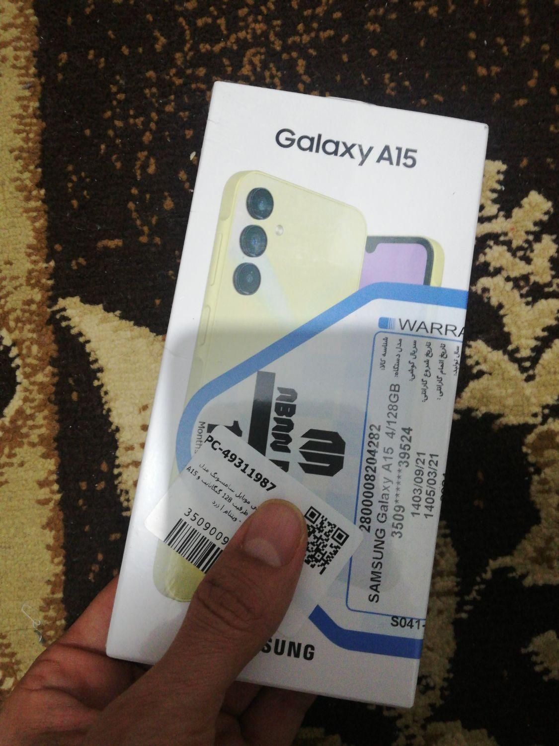 سامسونگ Galaxy A15 ۱۲۸ گیگابایت|موبایل|تهران, جنت‌آباد مرکزی|دیوار