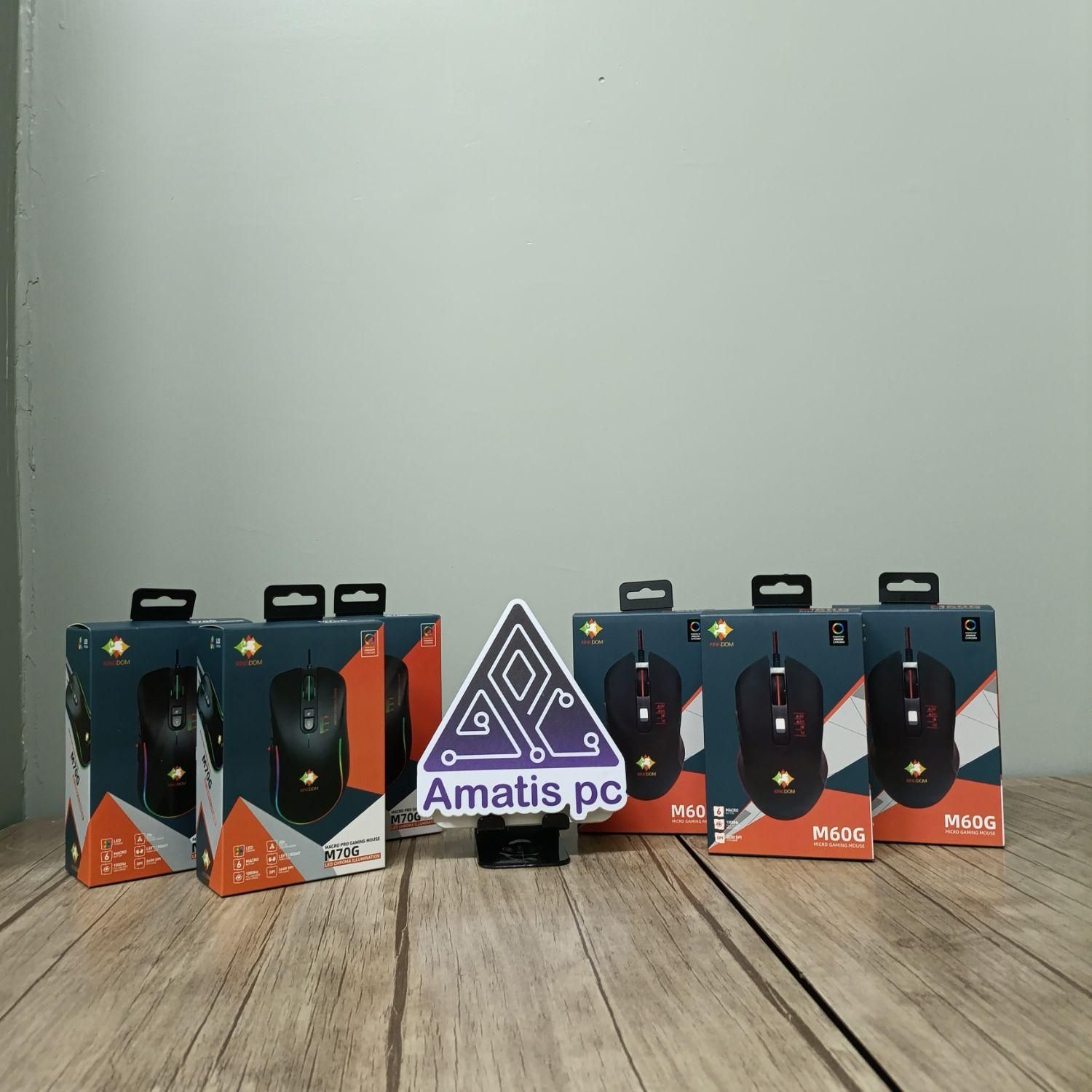 موس گیمینگ Kingdom g60m g70m کینگدام RGB دار|قطعات و لوازم جانبی رایانه|تهران, میدان انقلاب|دیوار
