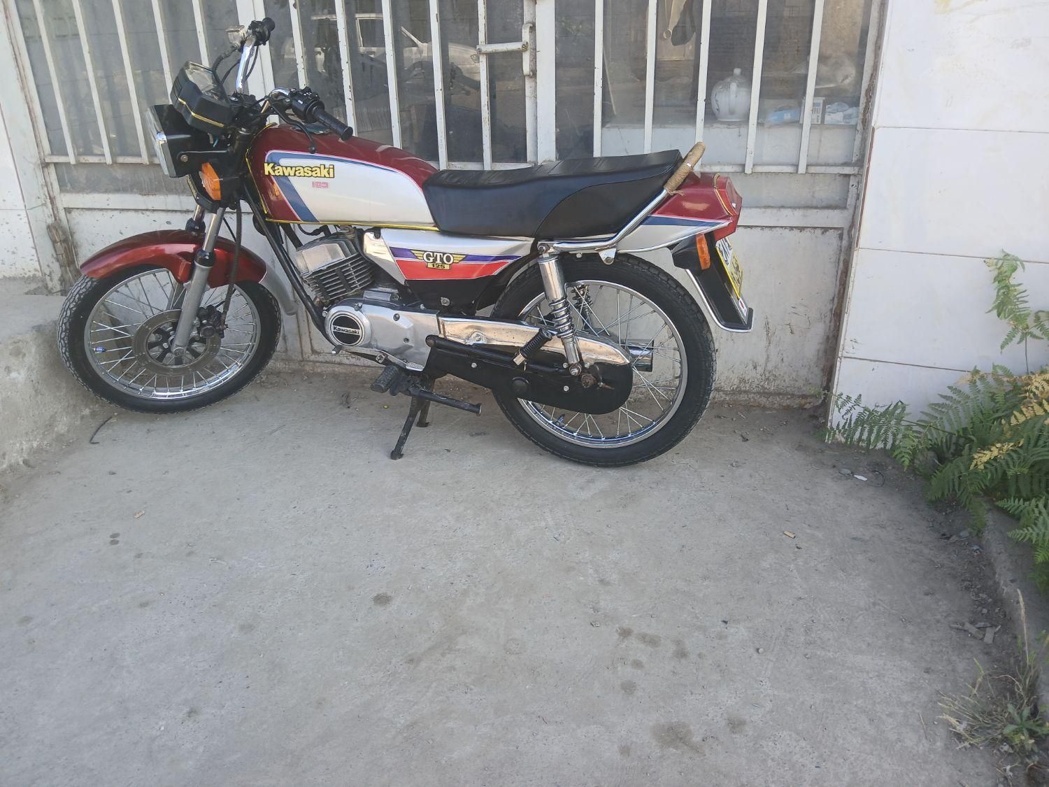 کاوازاکی gto125|موتورسیکلت|رودبنه, |دیوار