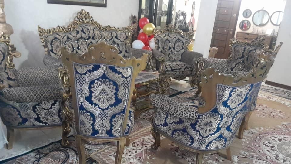 مبل سلطنتی ۹ نفره|مبلمان خانگی و میز عسلی|تهران, مهرآباد جنوبی|دیوار