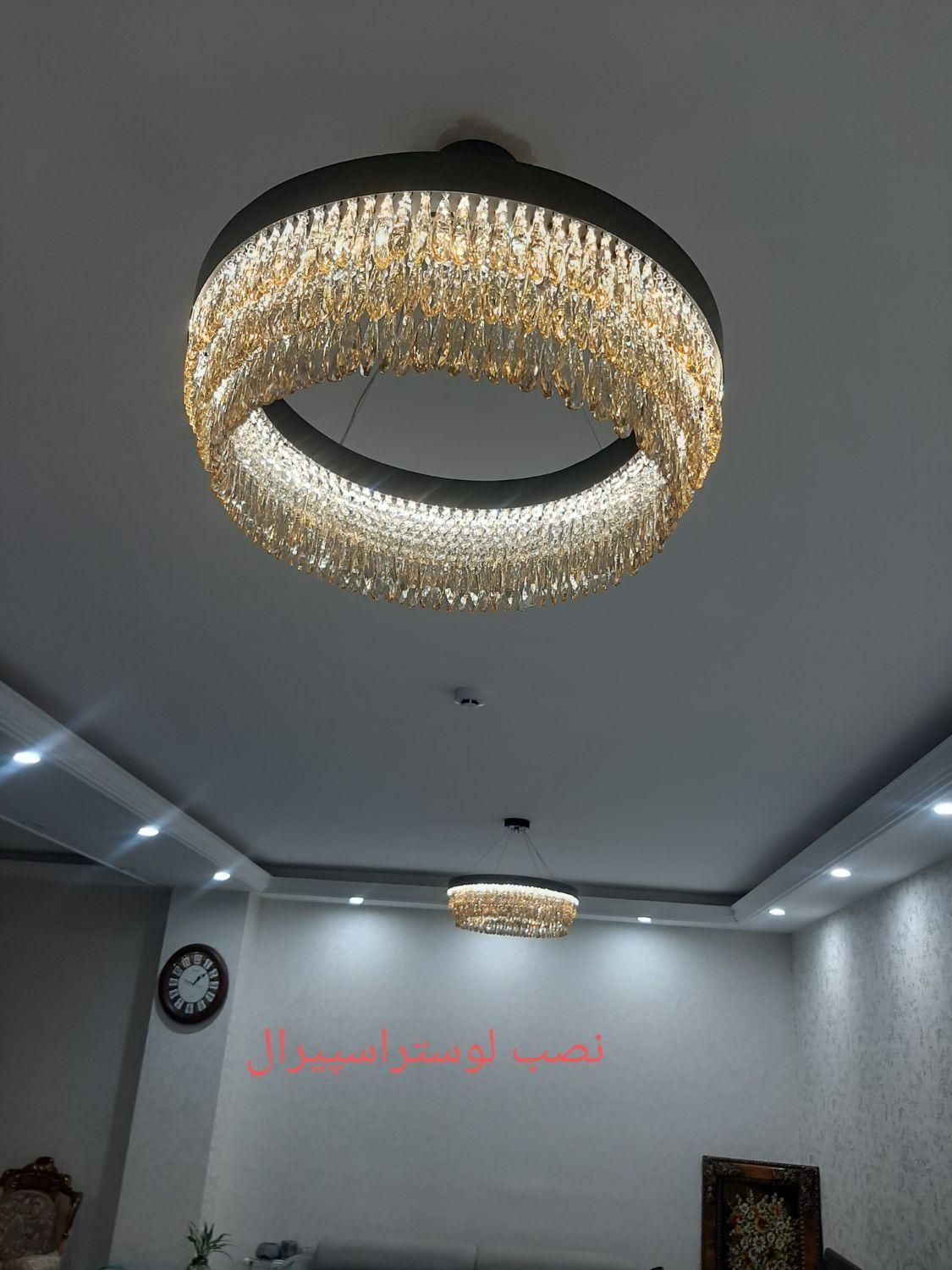 نصاب‌و‌مونتاژ.تخصص‌‌در‌ا‌نواع‌لوستر‌‌|خدمات پیشه و مهارت|سنندج, |دیوار