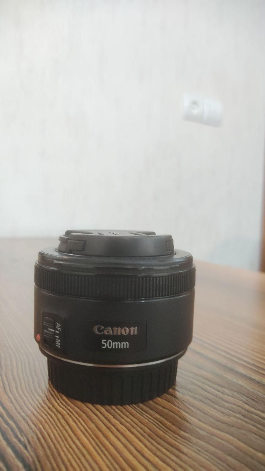 لنز کانن مدل EF 50mm f/1.8 STM دست دوم تمیز|دوربین عکاسی و فیلم‌برداری|تهران, تهرانپارس غربی|دیوار