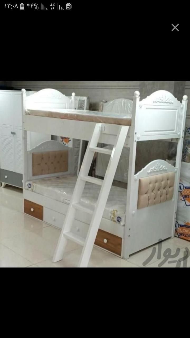تخت دو طبقه / تختخواب دوطبقه ارسال به عهده فروشگاه|تخت و سرویس خواب|کرج, منظریه|دیوار