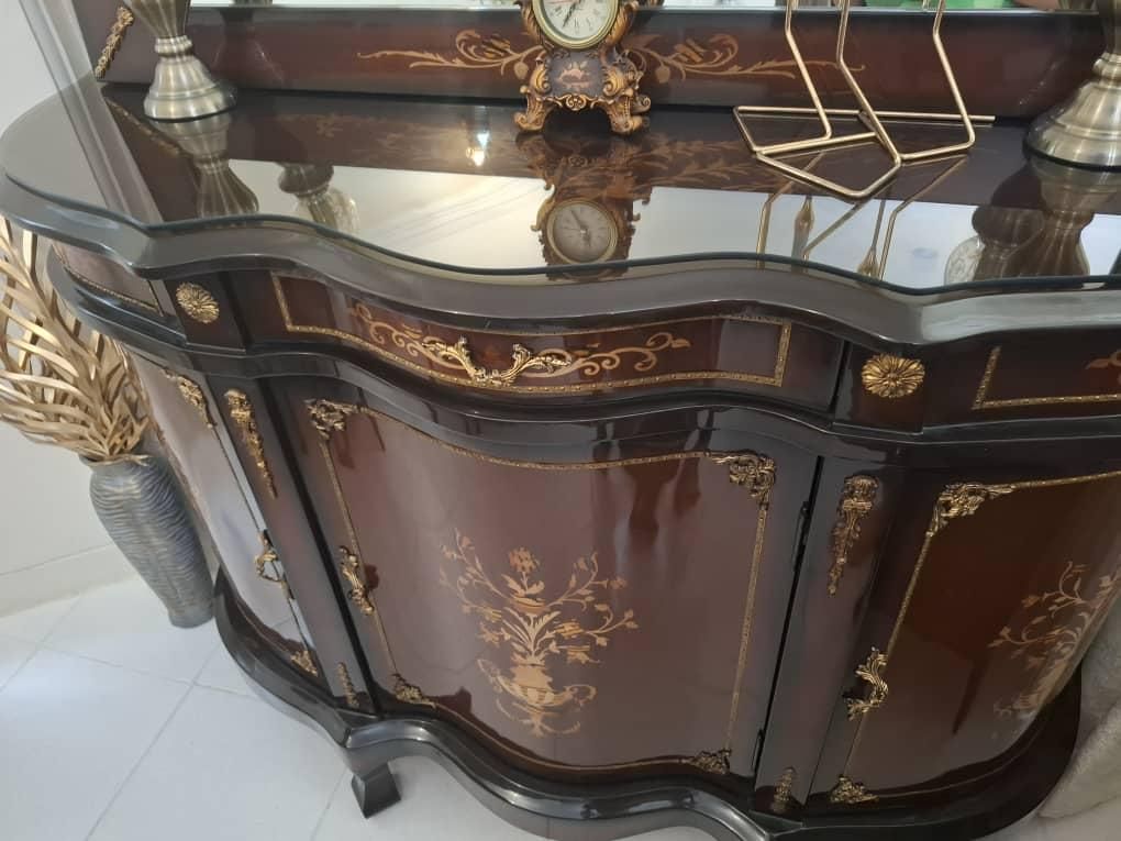 کنسول بسیارتمیز مناسب جهیزیه طول۱/۲۰|بوفه، ویترین، کنسول|تهران, امیریه|دیوار