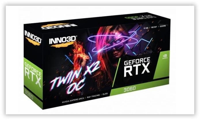 گرافیک RTX 3060 INNO 3D  تمیز 12 گیگ|قطعات و لوازم جانبی رایانه|قم, ارم|دیوار
