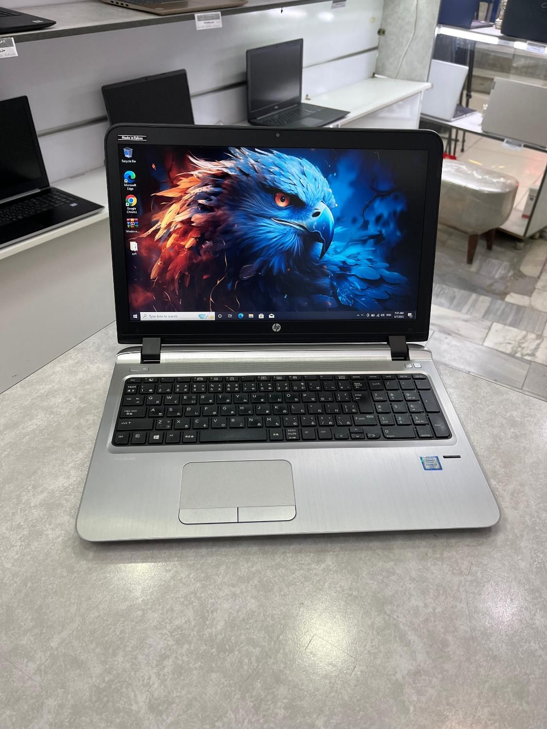 لپ‌تاپ hp 650 با پردازنده نسل ۶ در حد آکبند|رایانه همراه|همدان, |دیوار