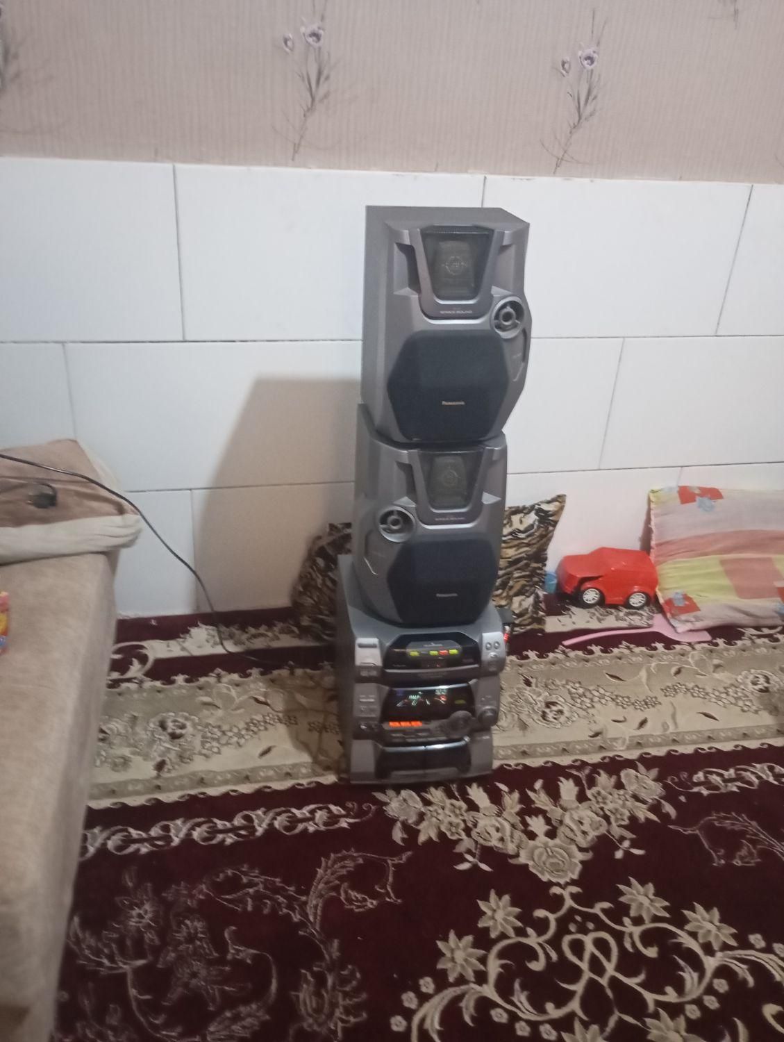 ضبط پاناسونیک سی دی خور وفلش وکاست|سیستم صوتی خانگی|تهران, افسریه|دیوار