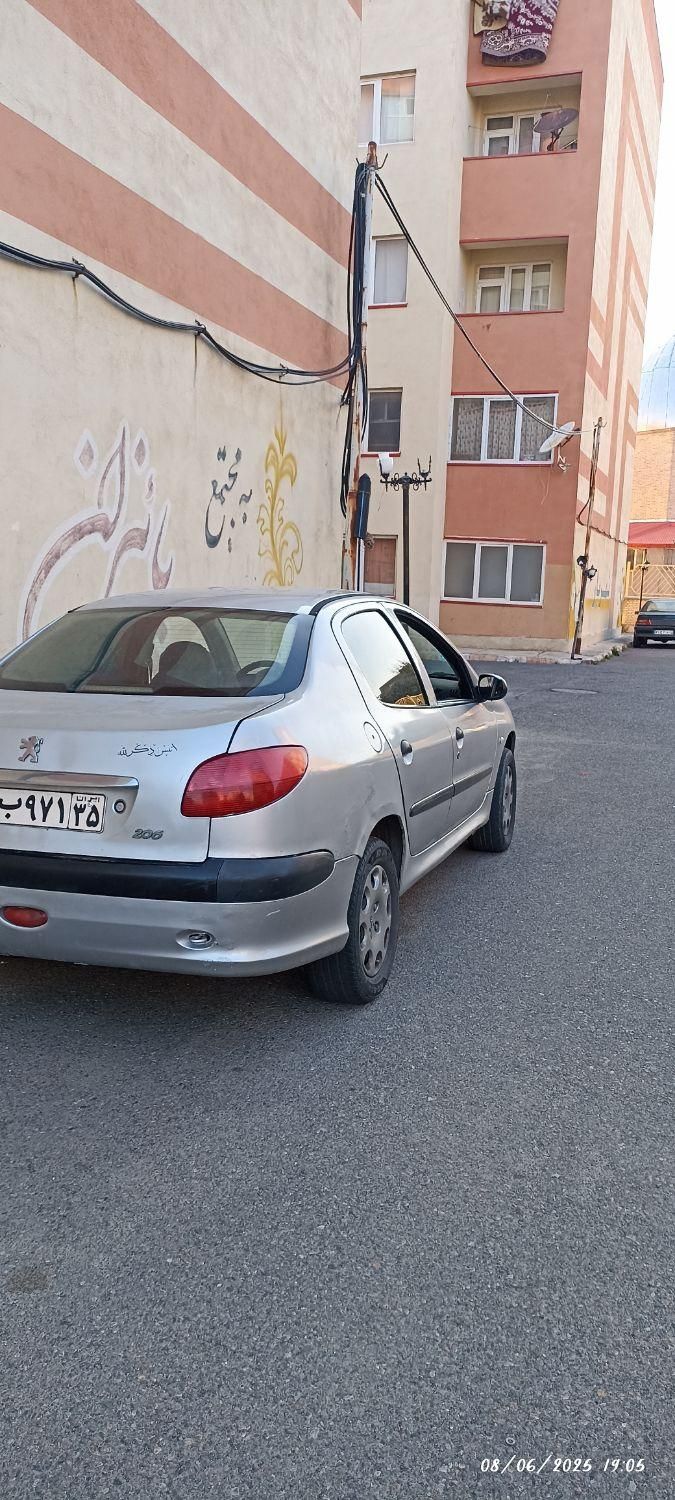 پژو 206 SD V8، مدل ۱۳۸۶|خودرو سواری و وانت|تبریز, |دیوار