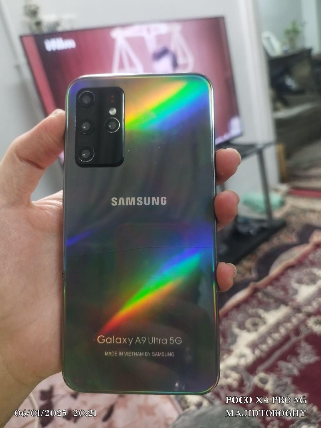 سامسونگ Galaxy A9 5G ۱۲۸ گیگابایت اثرانکشت|موبایل|تهران, اتابک|دیوار