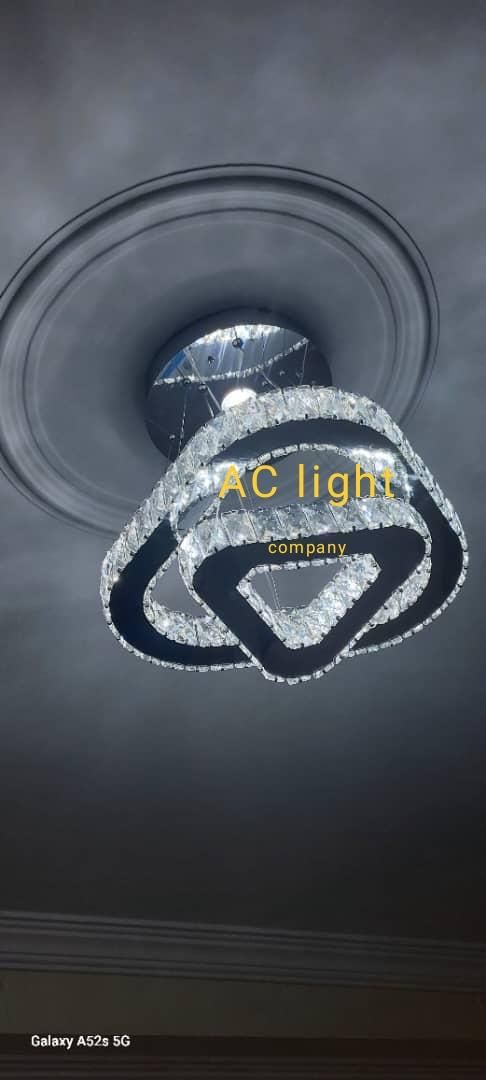 لوستر الماس.کهکشانی مثلثی ۴۰.AC light|لوستر و چراغ آویز|تهران, سنگلج|دیوار