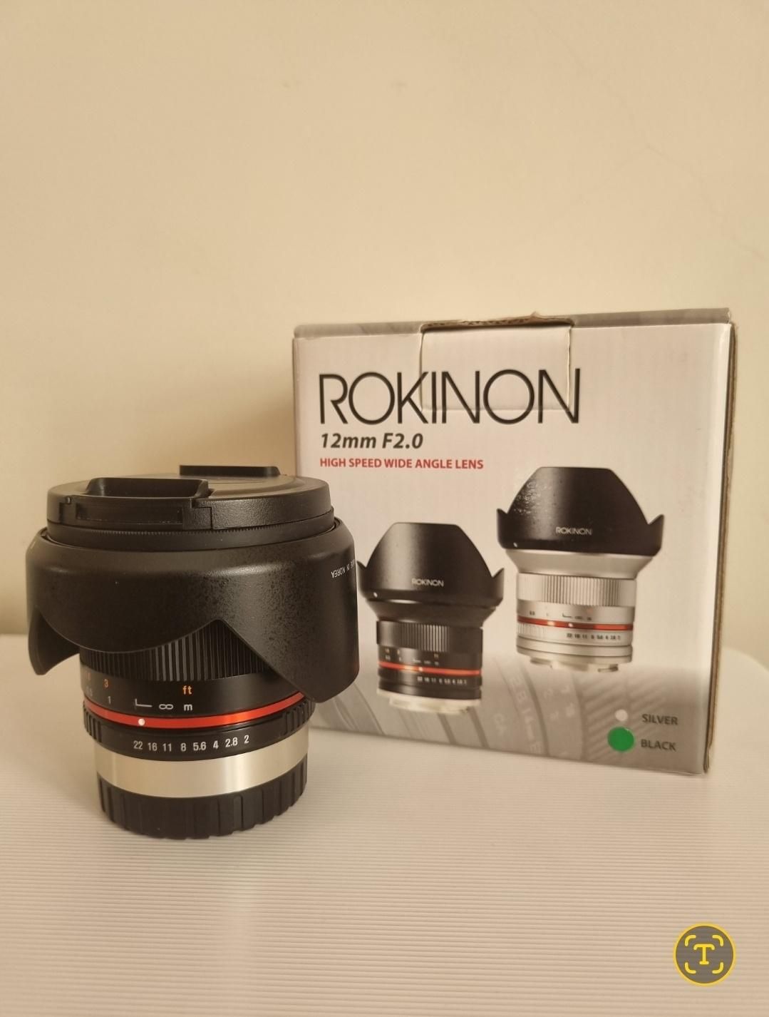 لنز ROKINON F.2 برای دوربین های فوجی فیلم|دوربین عکاسی و فیلم‌برداری|تهران, استاد معین|دیوار