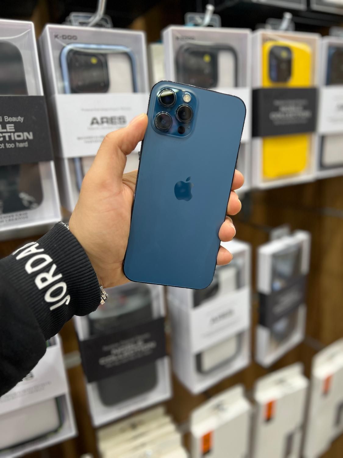 iphone 12 pro max blue|موبایل|تهران, ستارخان|دیوار