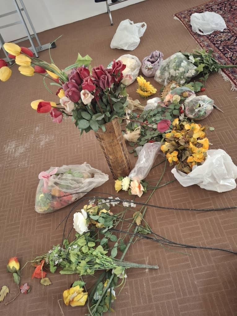 گل مصنوعی|صنایع دستی و سایر لوازم تزئینی|شیراز, شاهچراغ|دیوار