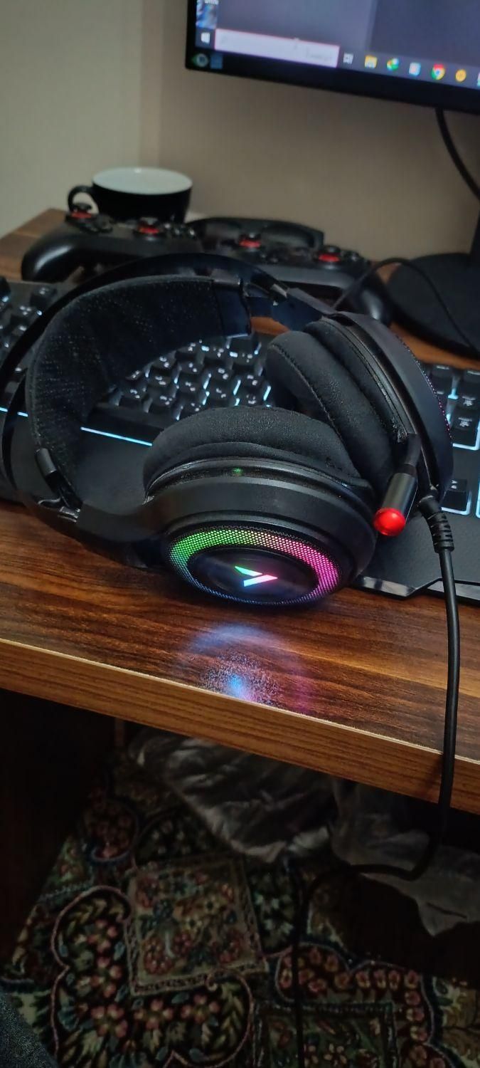 هدفون گیمینگ رپو rgb|لوازم جانبی موبایل و تبلت|تهران, شمشیری|دیوار