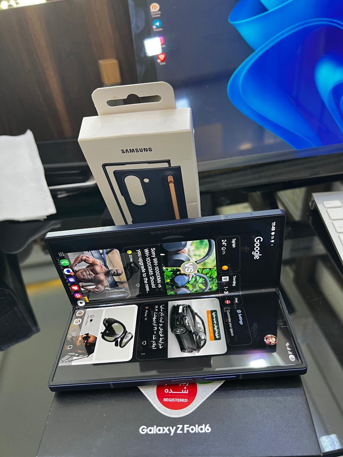 Samsung Galaxy Z Fold 6 256GB|موبایل|تهران, فرمانیه|دیوار