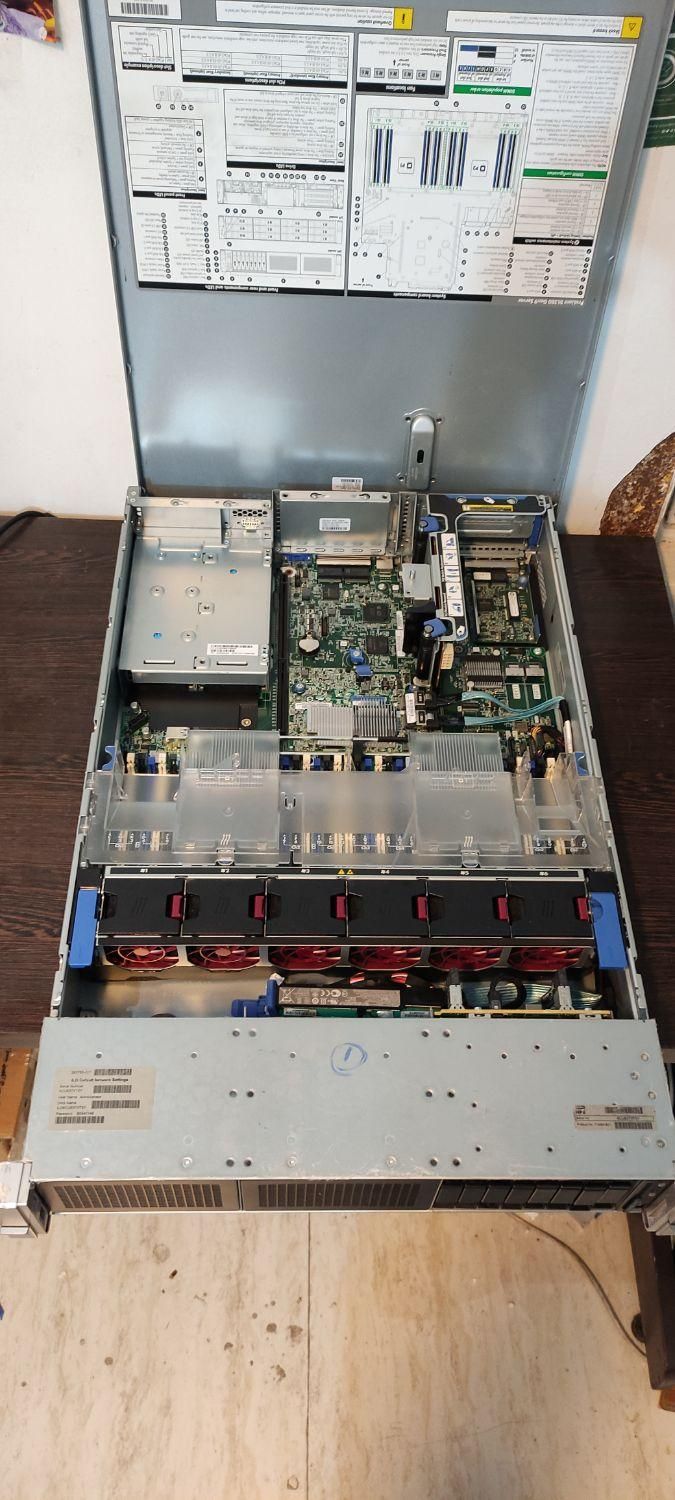 سرور DL380 gen9 8sff hp used|مودم و تجهیزات شبکه|تهران, سهروردی|دیوار