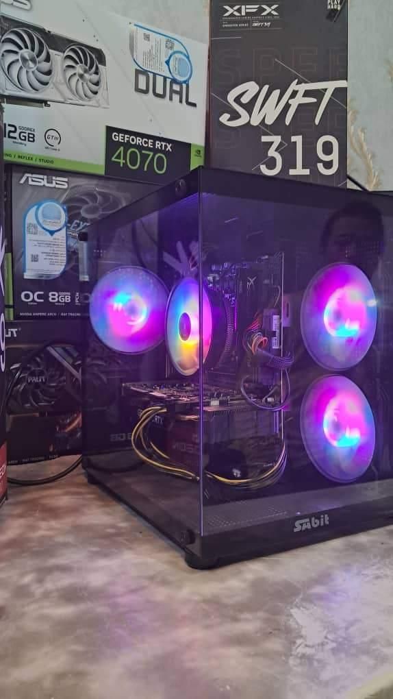 کیس گیمینگ. رندرینگ -CORE i7 آکواریومی گیم|رایانه رومیزی|تهران, بلوار کشاورز|دیوار