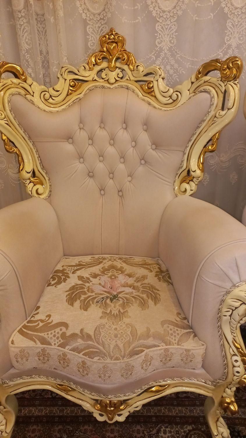 مبل سلطنتی ۹ نفره بسیار نو|مبلمان خانگی و میز عسلی|تبریز, |دیوار