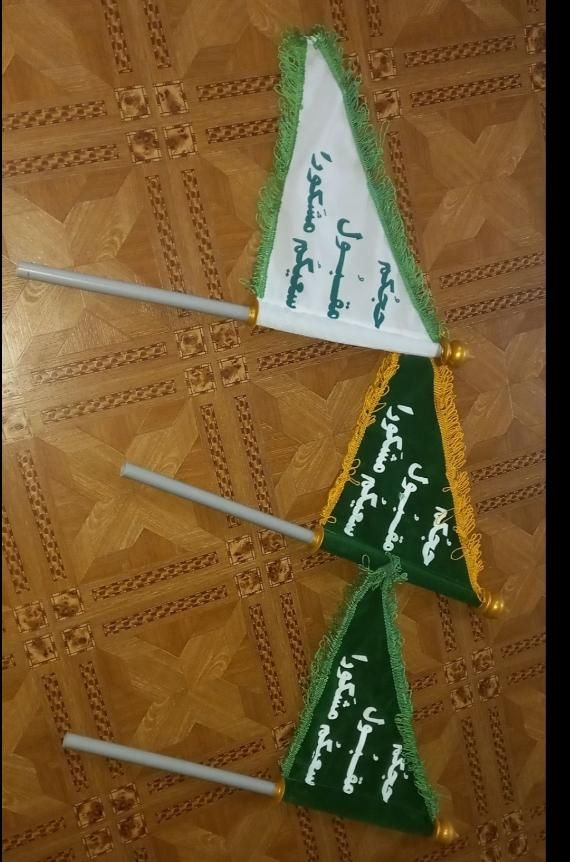 پرچم حجاج گل گردنی گل استقبال حلقه گل|گل مصنوعی|اهواز, کوروش|دیوار