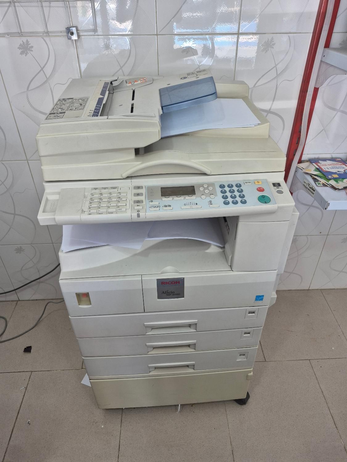 پرینتر ریکو mp2000|پرینتر، اسکنر، کپی، فکس|خمینی‌شهر, |دیوار
