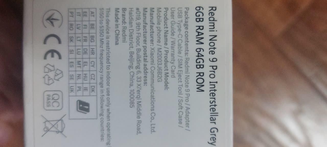شیائومی Redmi Note 9 Pro با حافظهٔ ۶۴ گیگابایت|موبایل|اصفهان, آزادگان|دیوار