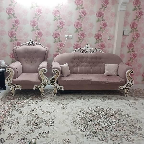 مبل ۸ نفره با ۲ صندلی میزبان|مبلمان خانگی و میز عسلی|تهران, منیریه|دیوار