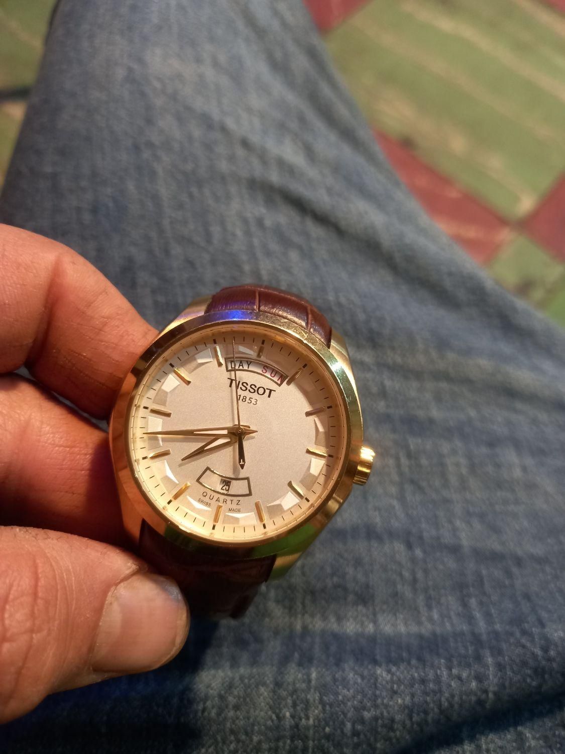 ساعت برند Tissot درحد نو ضد آب تا ۱۰۰ متر|ساعت|تهران, پاسداران|دیوار