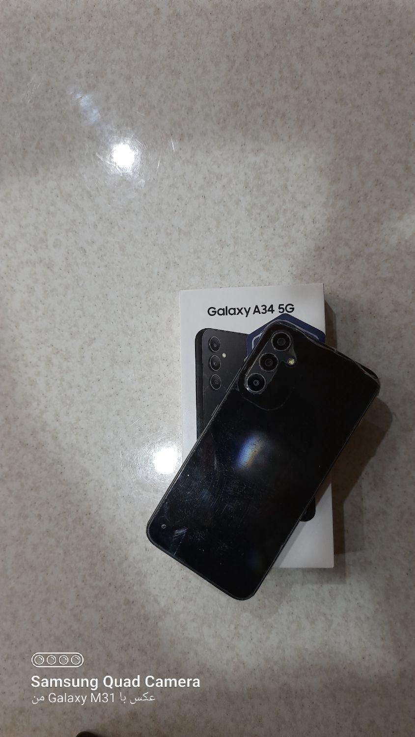 سامسونگ Galaxy A34 ۱۲۸ گیگابایت|موبایل|تهران, قیام‌دشت|دیوار