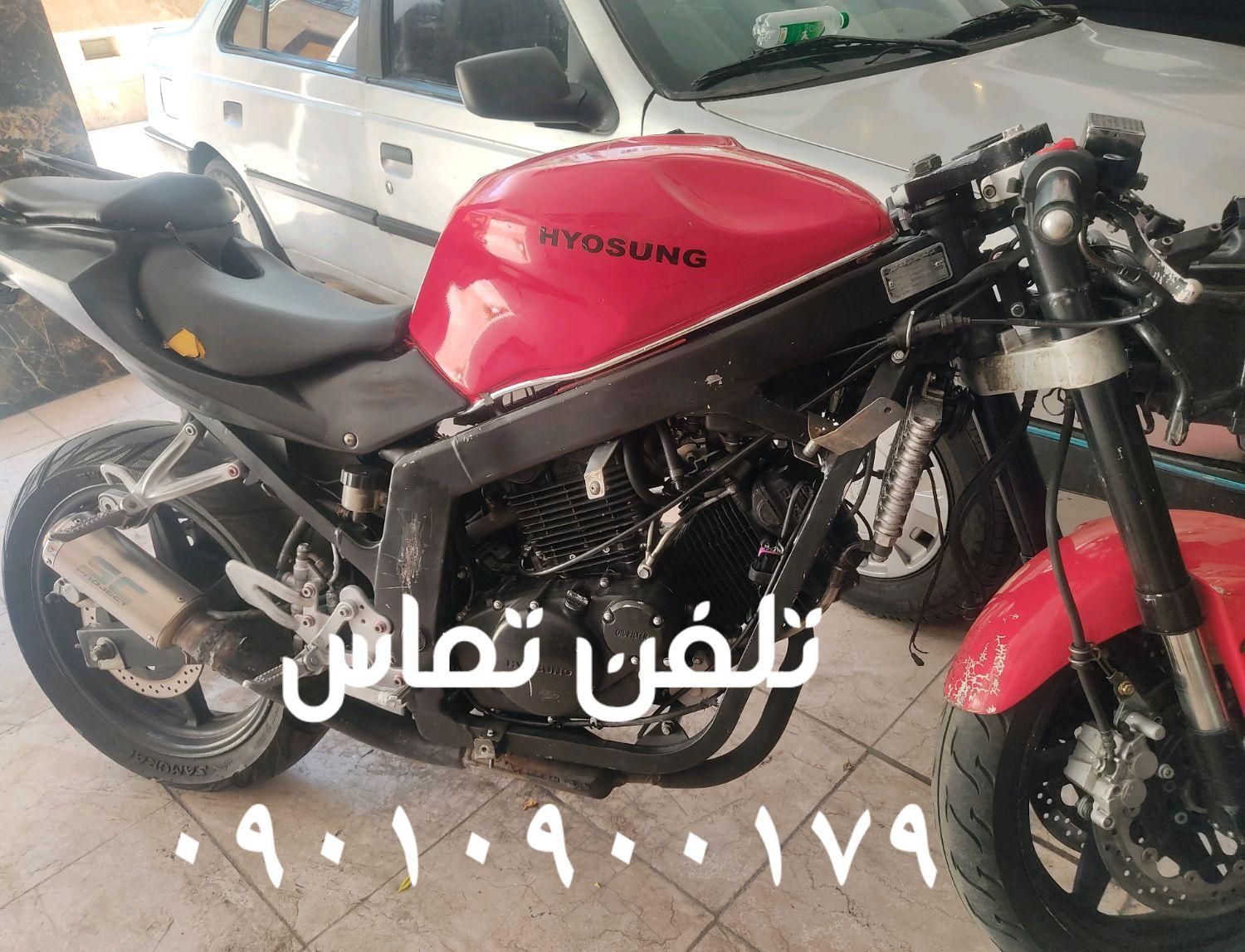 هیوسانگ نیوفیس مدل93|موتورسیکلت|تهران, آذربایجان|دیوار