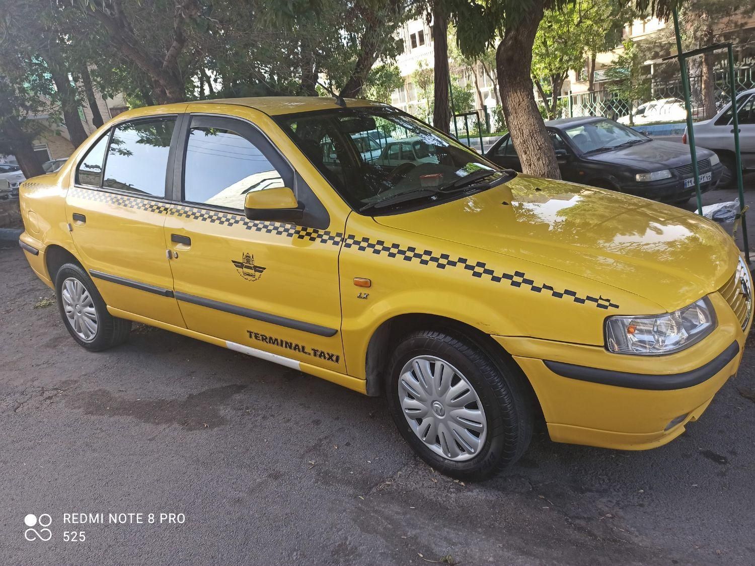 سمند تاکسی موتور ملی LX EF7، مدل ۱۳۹۶|خودرو سواری و وانت|تبریز, |دیوار