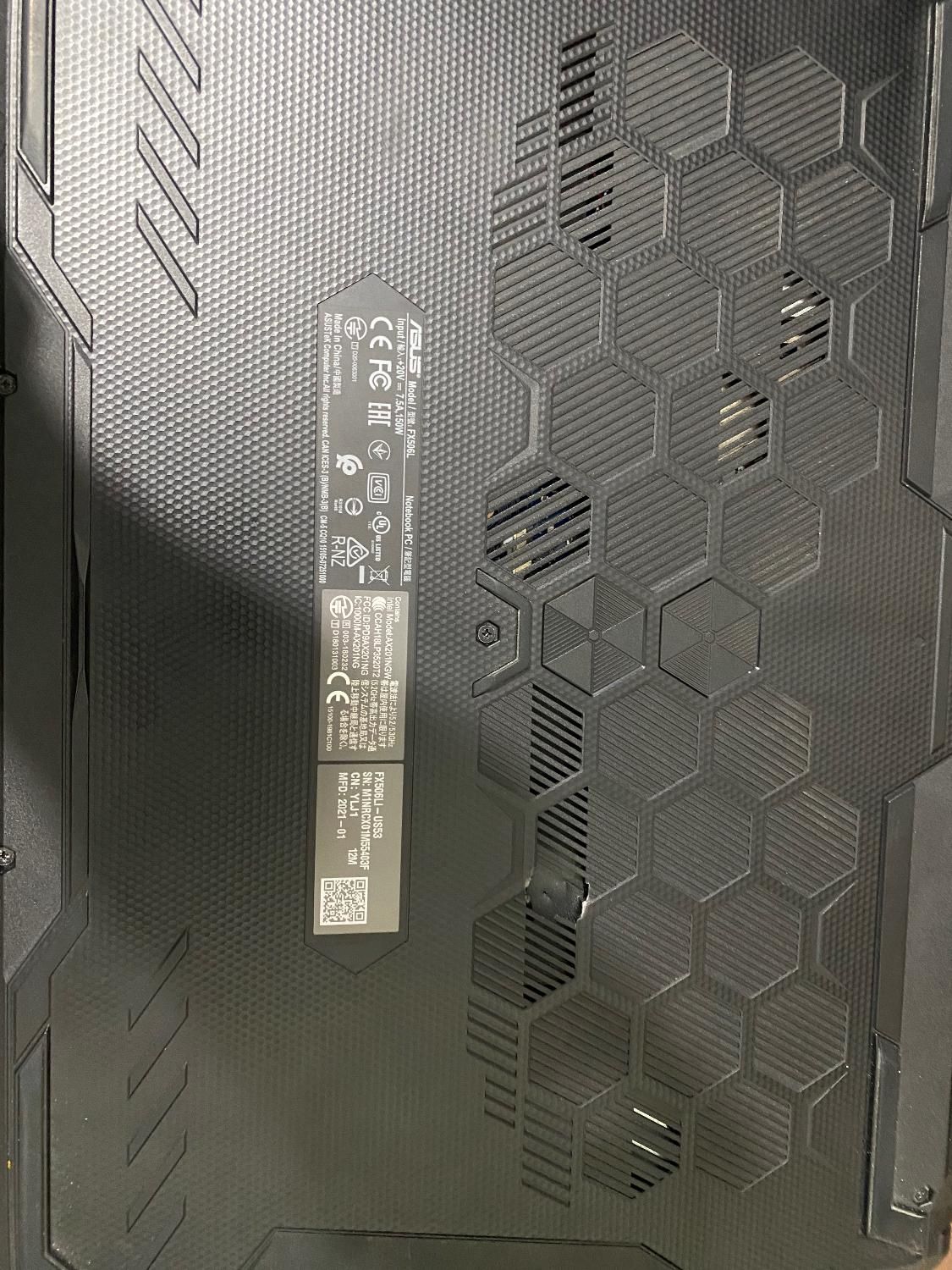 لب تاب asus506li-us53|رایانه همراه|شیراز, باغ تخت|دیوار
