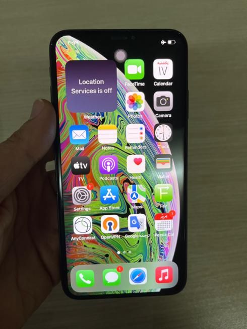 اپل iPhone XS Max ۶۴ مشکی|موبایل|تهران, خواجه نظام الملک|دیوار