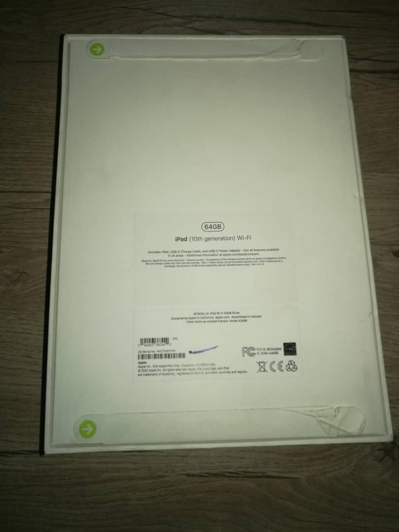 آیپد ipad 10th generation 64گیگ وای فا|تبلت|تهران, مهرآباد جنوبی|دیوار