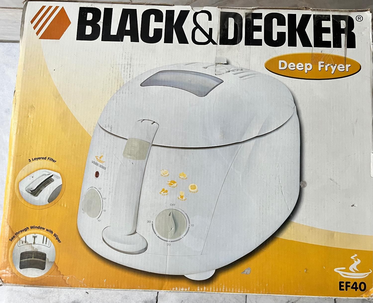 سرخ کن بلک انددکر (BLACK&DECKER) داخل کارتن آکبند|اجاق گاز و لوازم برقی پخت‌وپز|تهران, سعادت‌آباد|دیوار