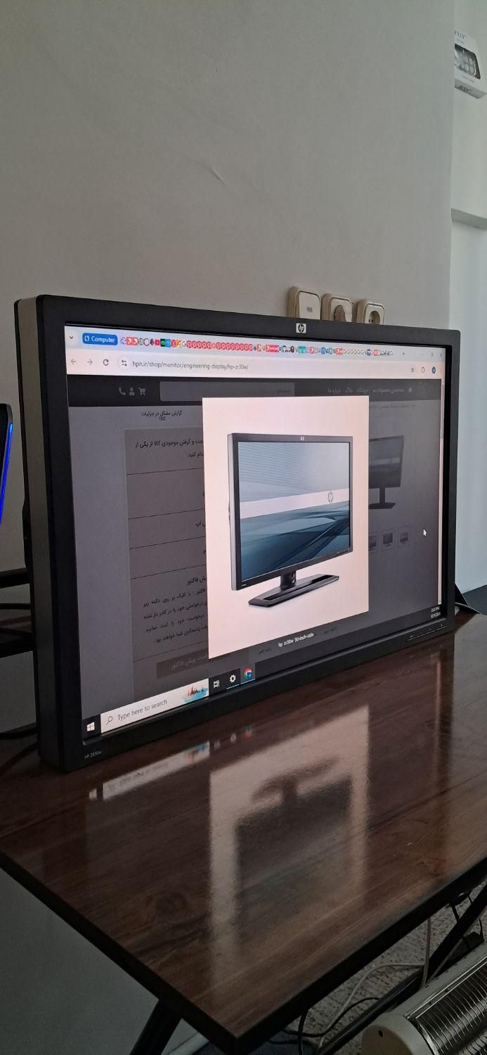 مانیتور ۳۰ اینچ hp مدل HP zr30w|قطعات و لوازم جانبی رایانه|تهران, توحید|دیوار