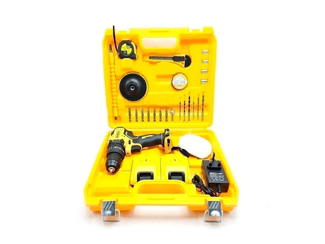 دریل شارژی چکشی براشلس با پد پولیش دیوالت DEWALT|ابزارآلات|تهران, سنگلج|دیوار