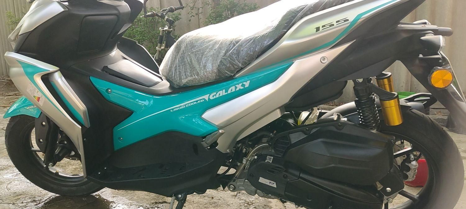 گلکسی R155 بهترین نمونه طرح آیروکس 2. ردایات دار|موتورسیکلت|تهران, لویزان|دیوار