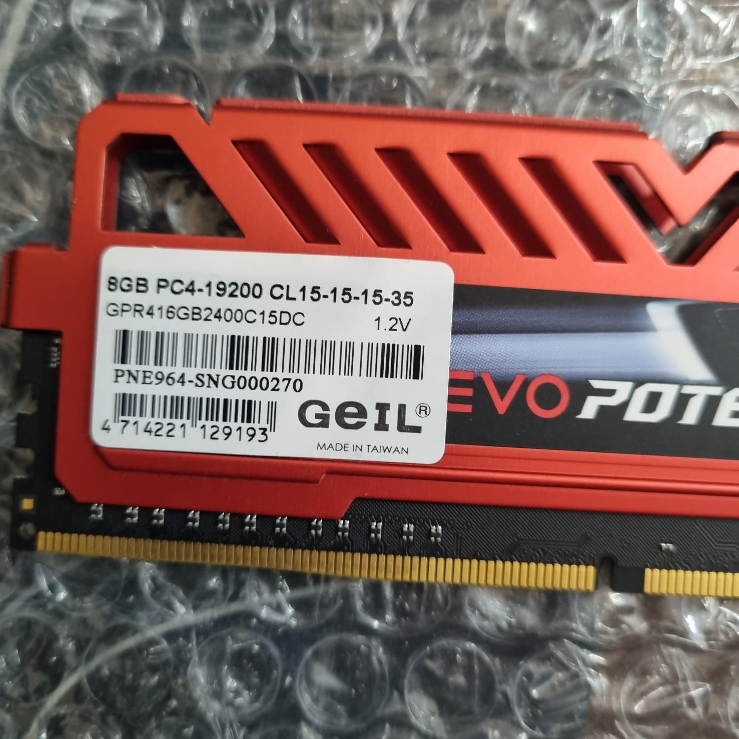 رم ddr4 geil 16GB 2400|قطعات و لوازم جانبی رایانه|تهران, آشتیانی|دیوار