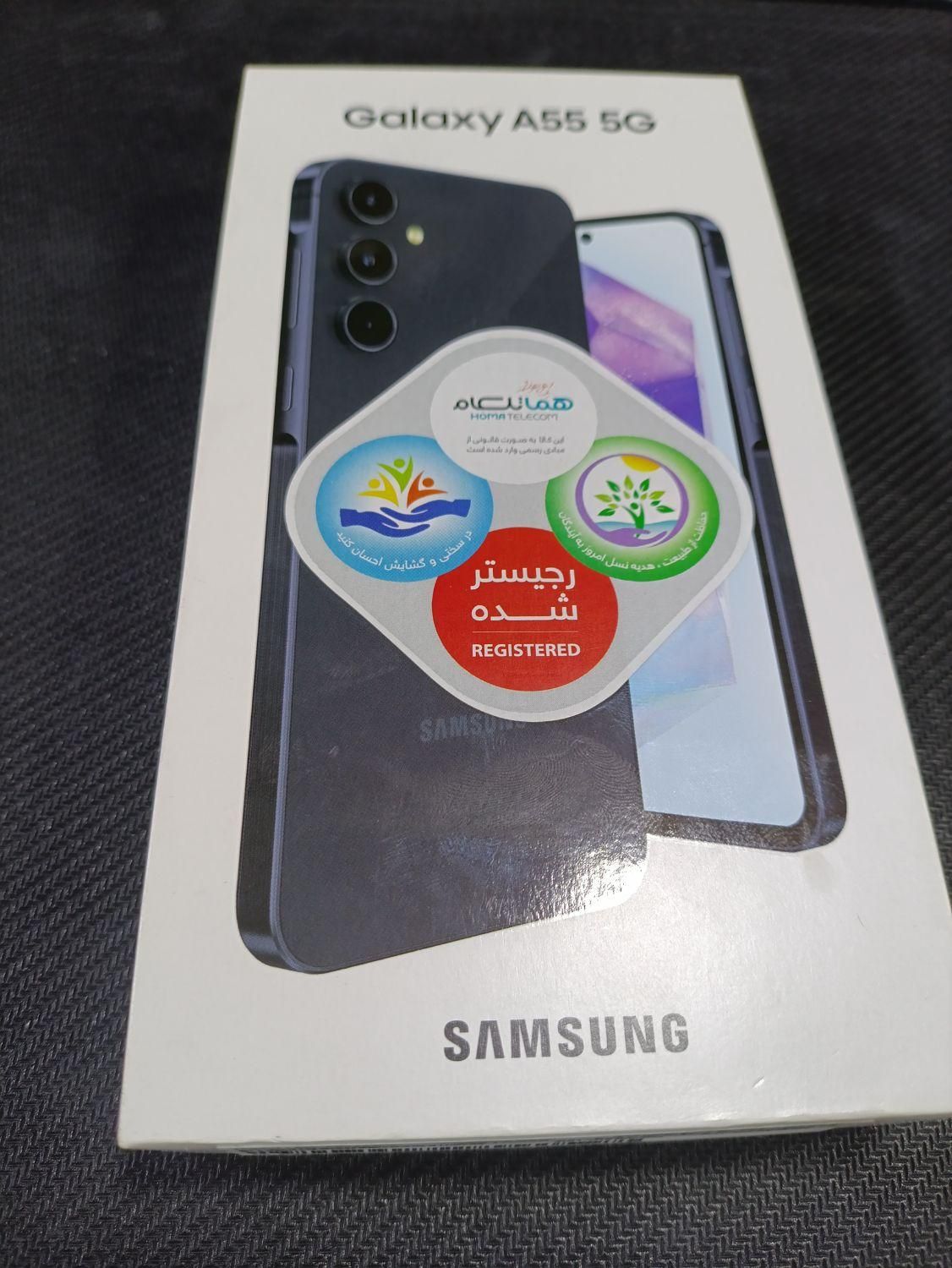 سامسونگ Galaxy A55 ۲۵۶ گیگابایت|موبایل|تهران, فاطمی|دیوار