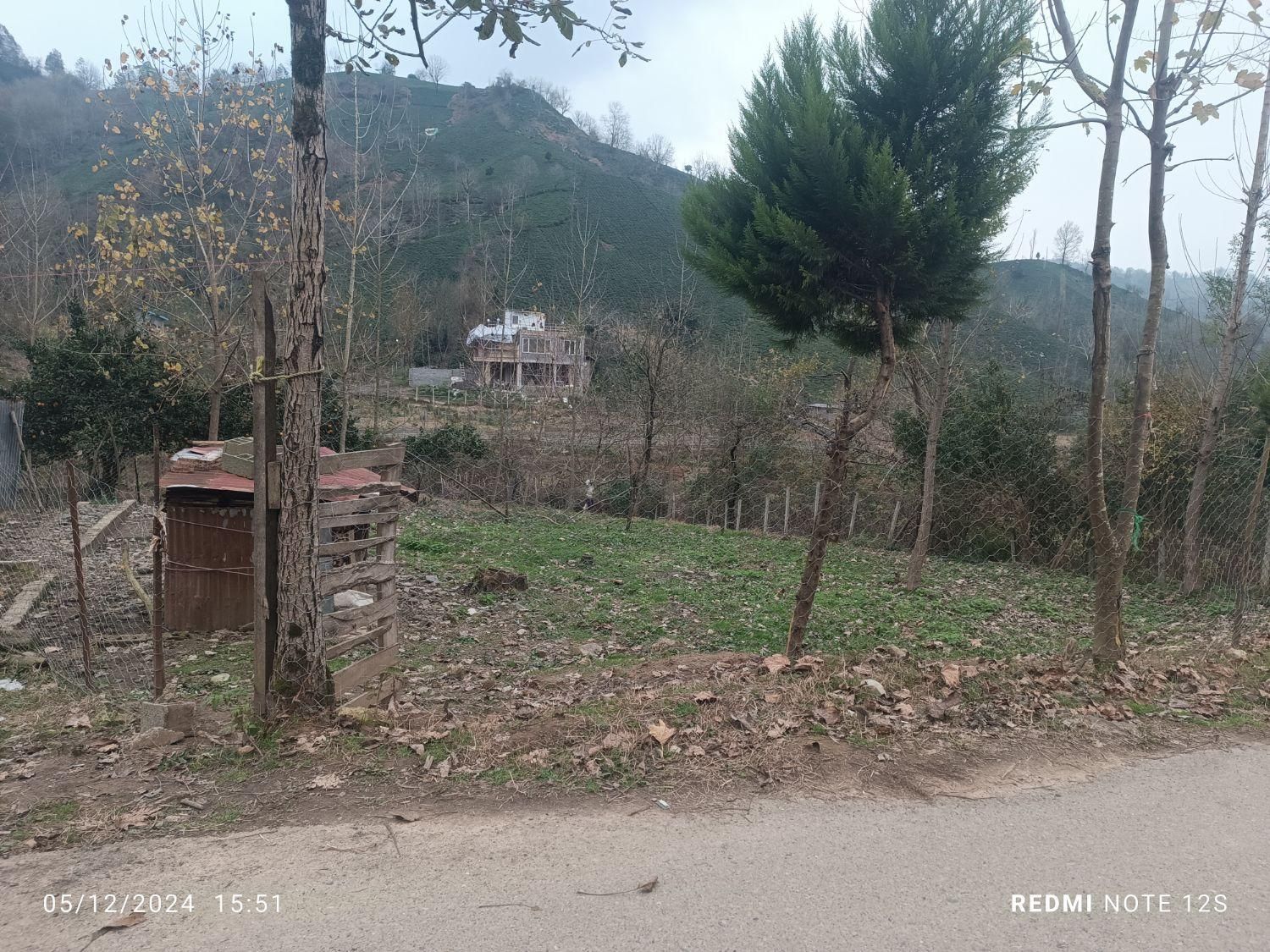 زمین ۸۴۳متر در لاهیجان روستای سطلسر|فروش زمین و ملک کلنگی|رشت, مفتح|دیوار