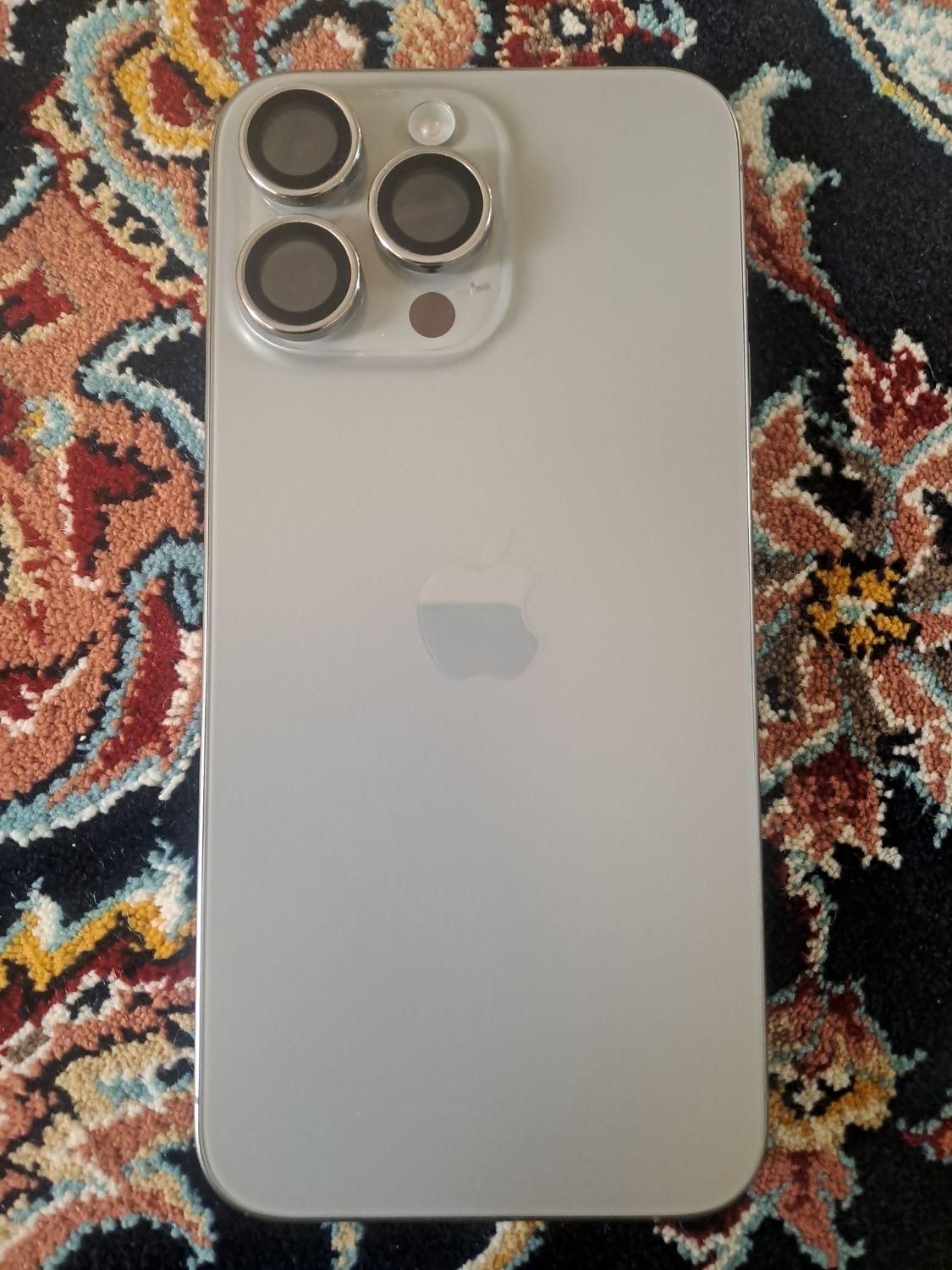 اپل iPhone 15 Pro Max با حافظهٔ ۲۵۶ گیگابایت|موبایل|قم, امامزاده ابراهیم|دیوار