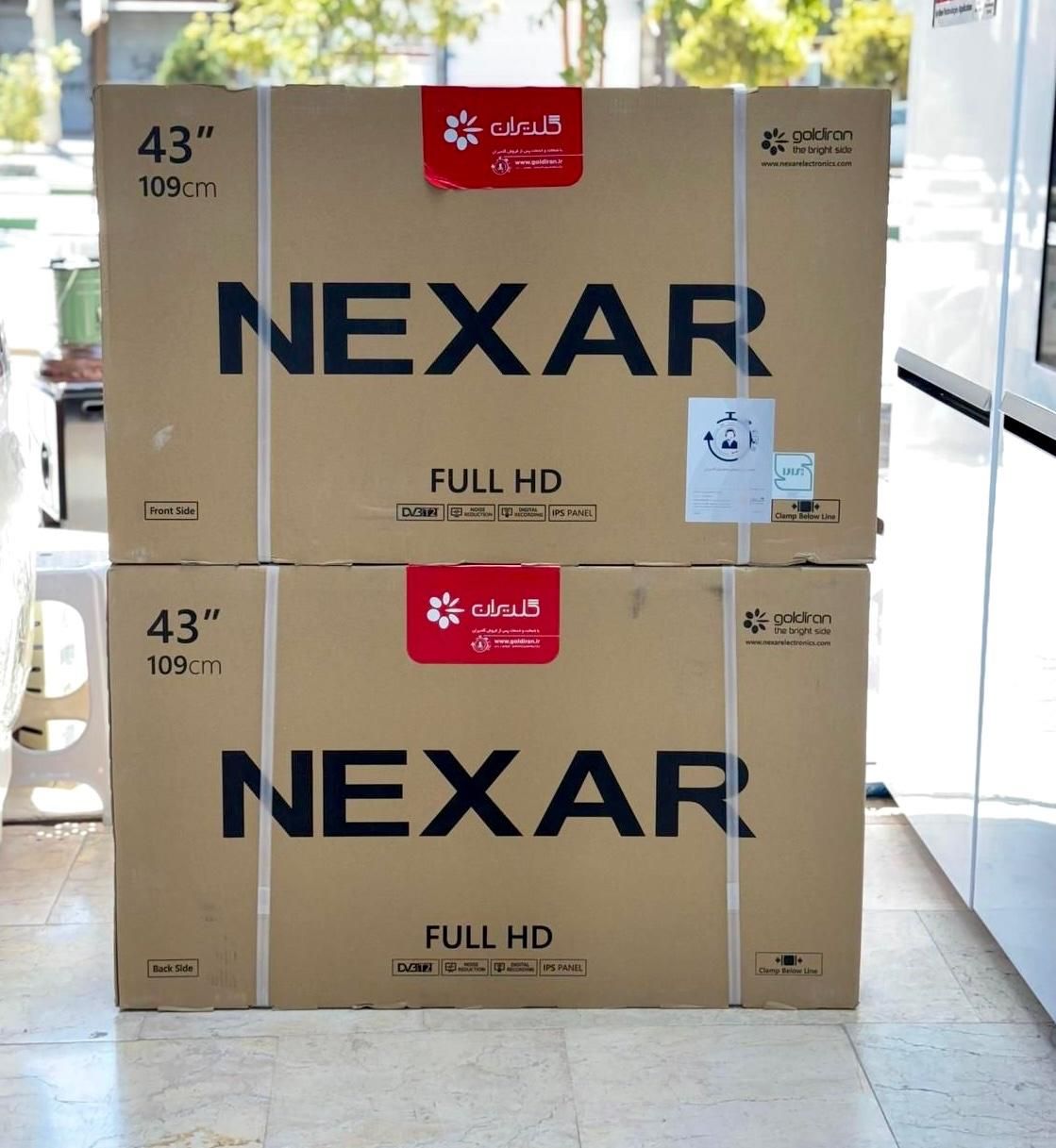 تلویزیون ال ای دی نکسار ۴۳ اینچ NEXAR مدل 43F416N|تلویزیون و پروژکتور|تهران, امانیه|دیوار