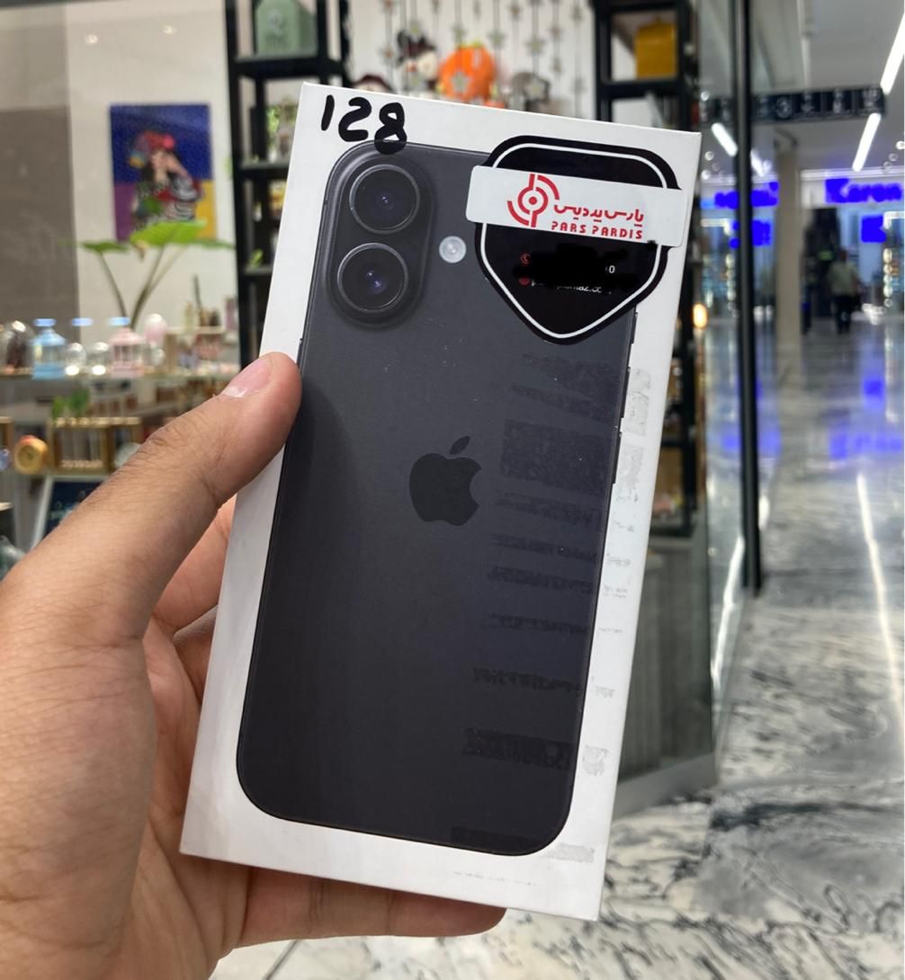 اپلiPhone 16 حافظه ۱۲۸ گیگ/با کد رجیستر|موبایل|تهران, صادقیه|دیوار